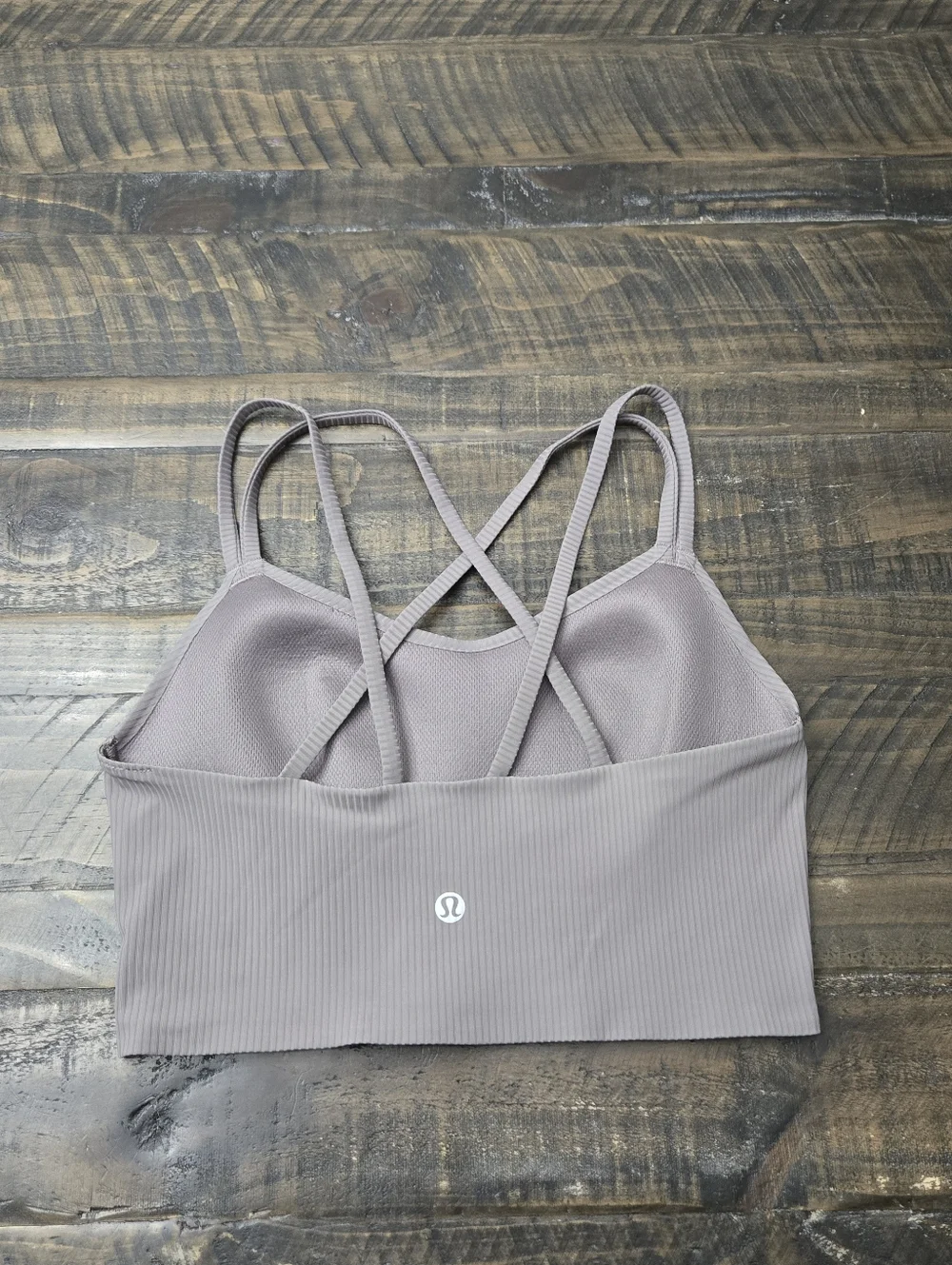 LULULEMON Like‎ A Cloud Ribbed Longline Sports Bra | 4